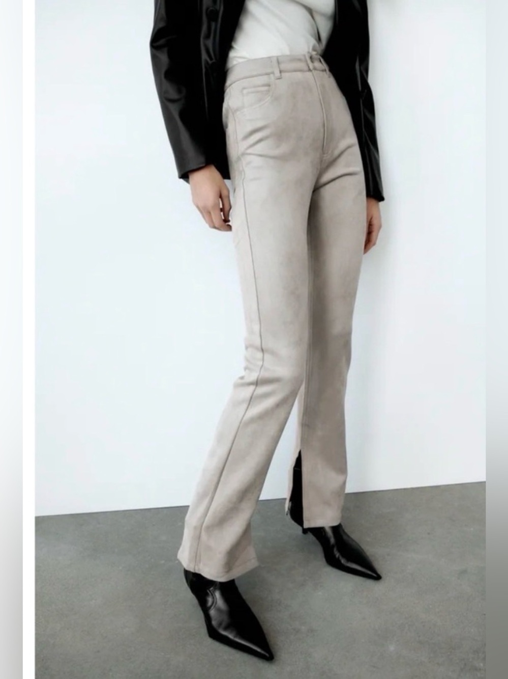 Zara Suede Pants